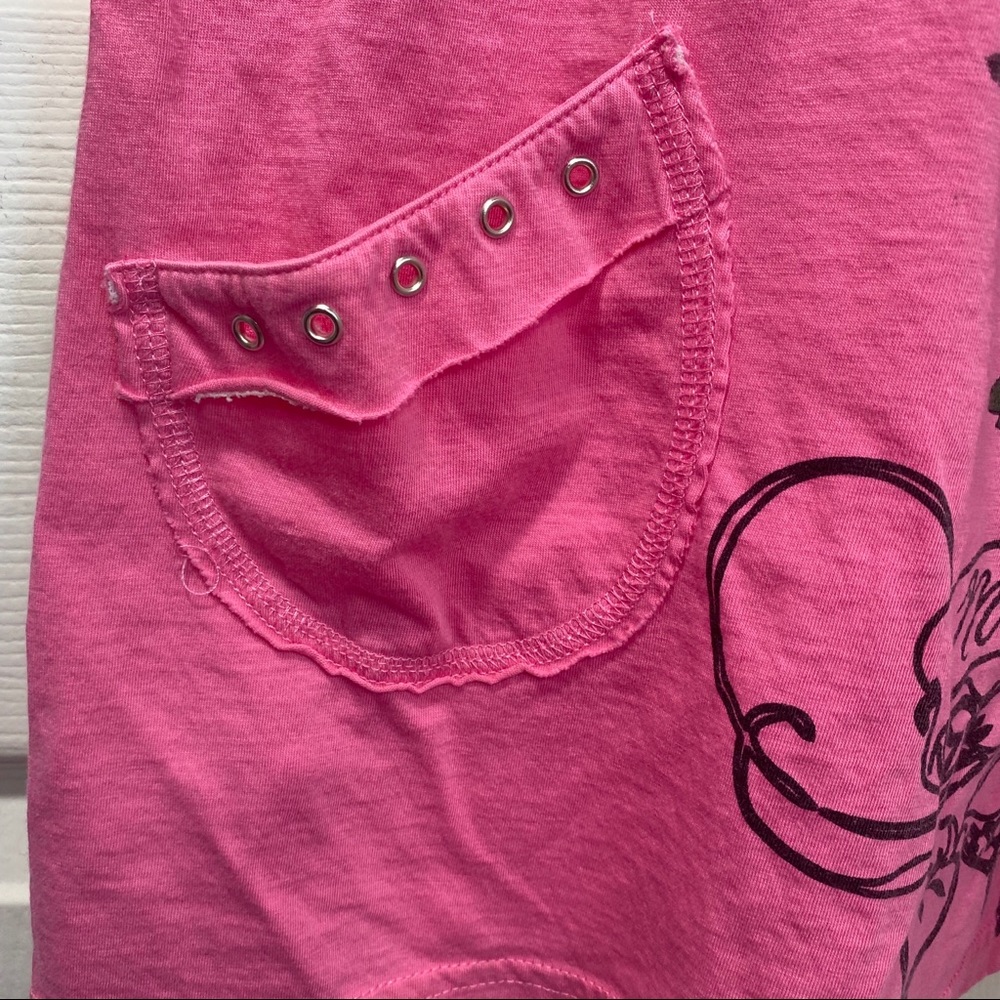 Kimikal Long Sleeve V-Criss Cross Hoodie - Picture 4 of 8